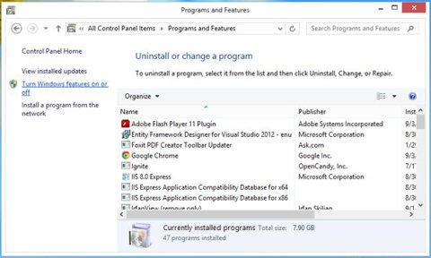 program-and-feature-windows8