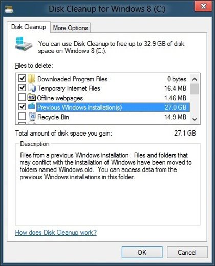 delete-Windows.old-folder-In-Windows-8-previous-windows-installation