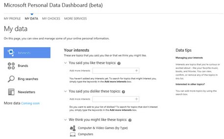 microsoft-personal-data-dashboard-mydata