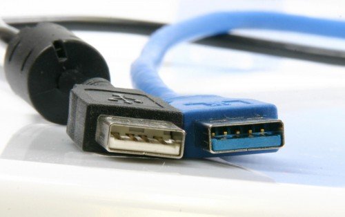 Фото разъёма USB 3.0 и USB 2.0