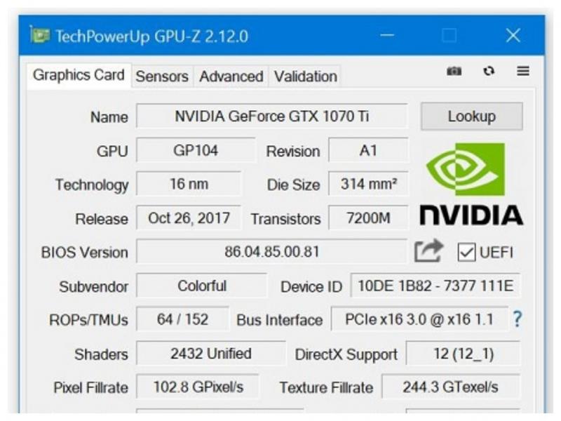 GPU-Z v2.12.0