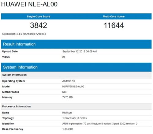 Huawei NLE-AL00